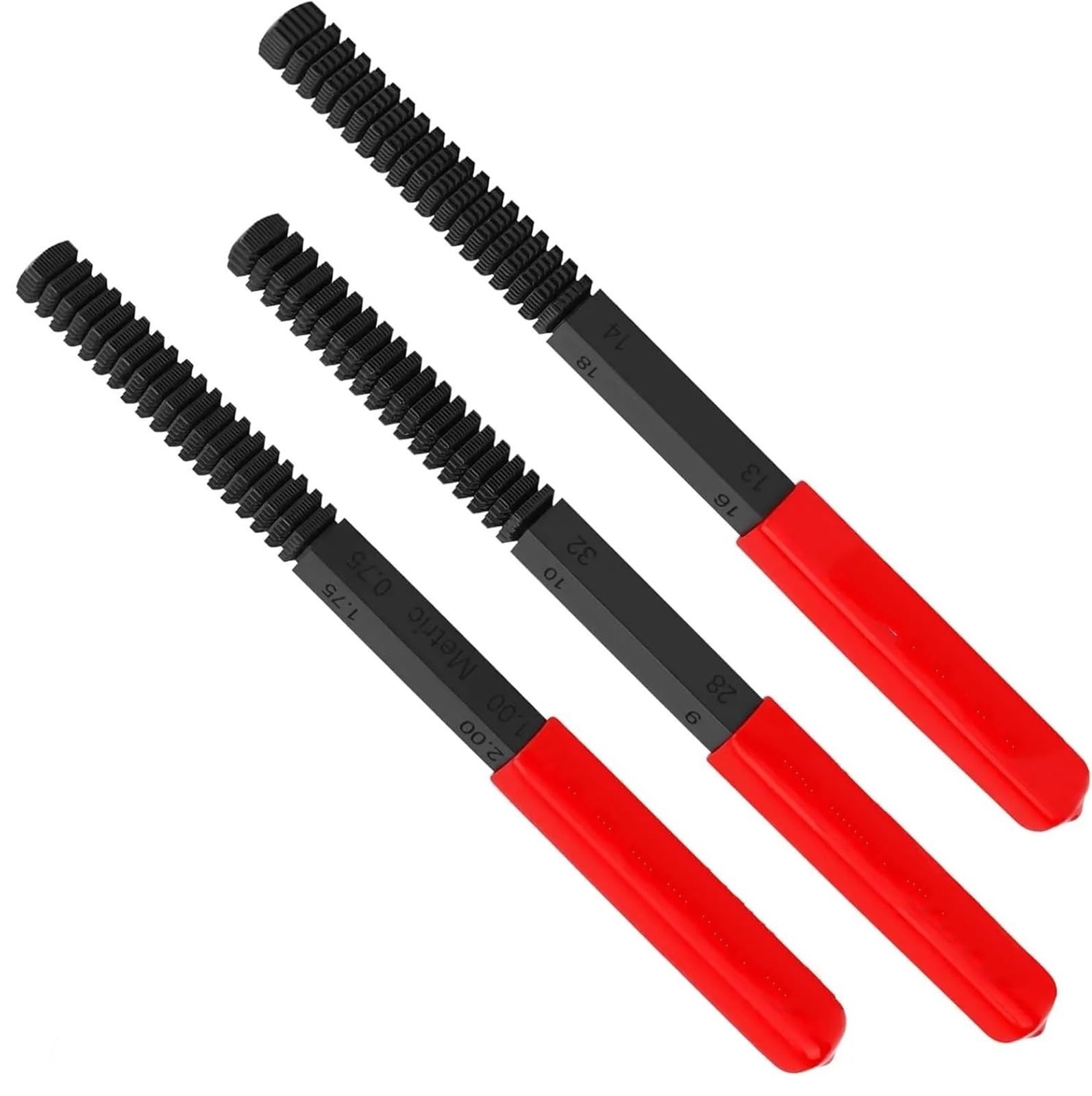 Tool Box for Home Thread Repair File Set Thread Repair Files Metric and Imperial Thread Repair File Set