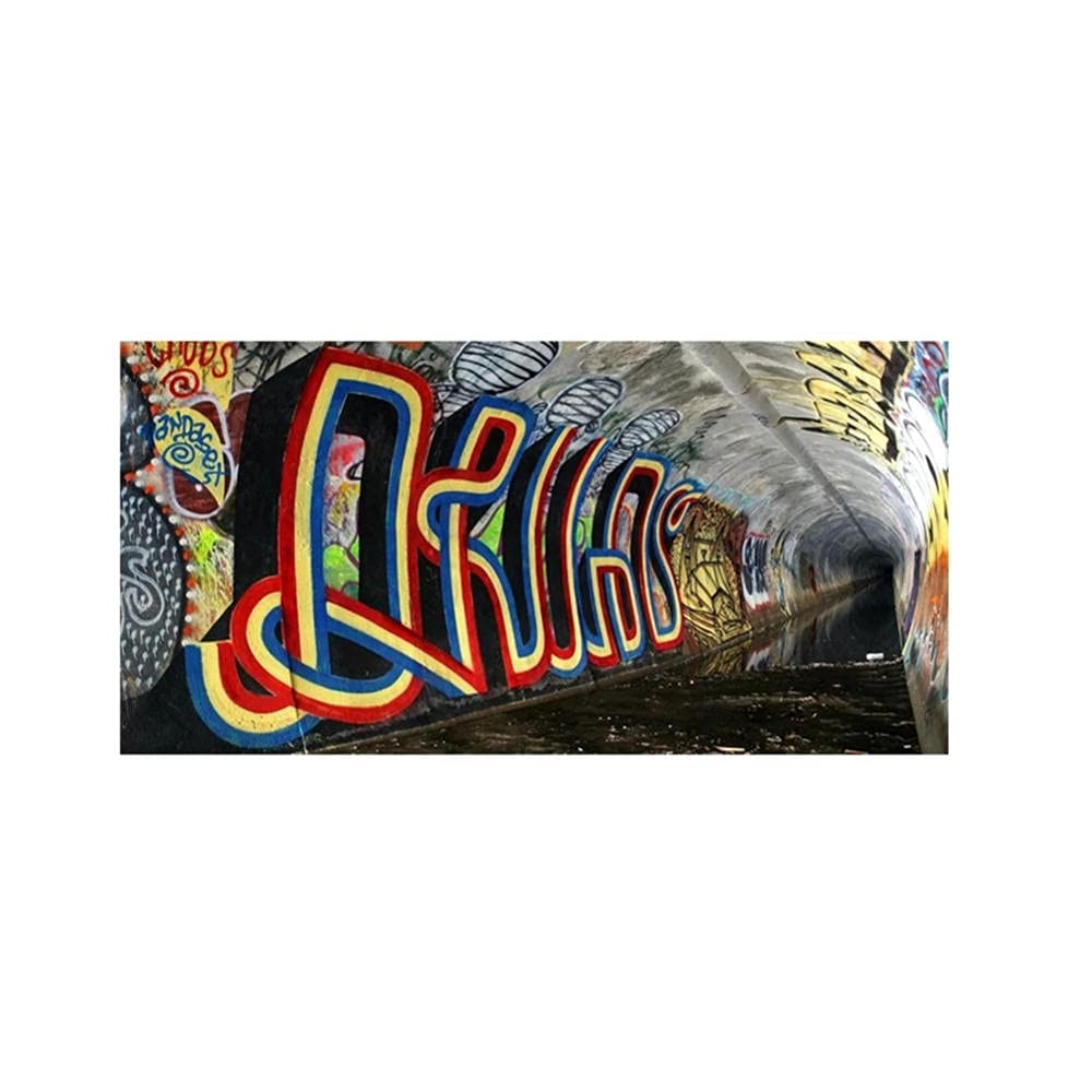 Zestawy do malowania diamentami 5D pełne wiertło abstrakcyjne graffiti, DIY diamentowy obraz zestawy dla dorosłych / dzieci, kryształ górski haft krzyżykowy diament sztuka rzemiosło do dekoracji ścian domu prezent - 90 x 180 cm, 35 x 70 cali