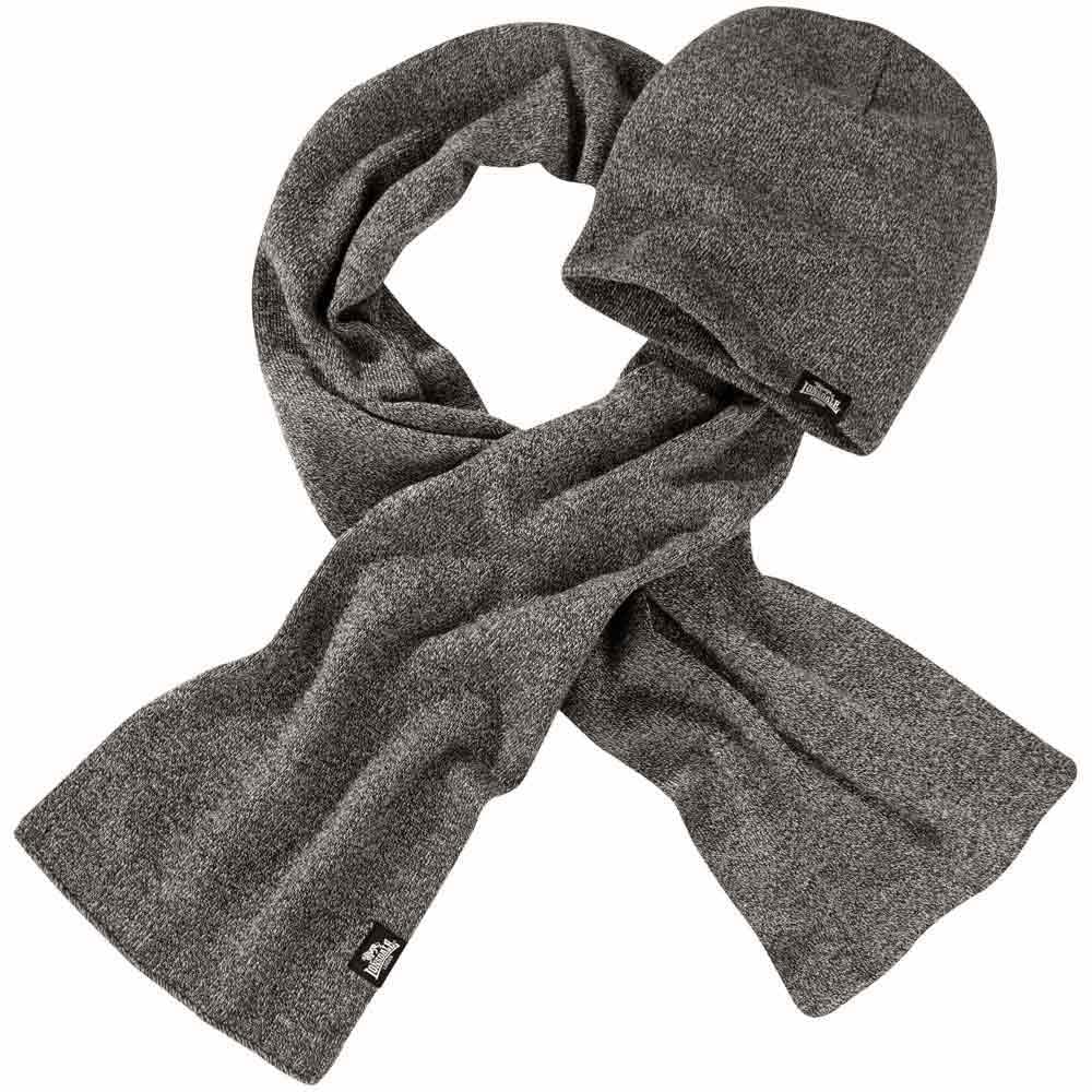 Lonsdale Leafield Hat and Scarf Set