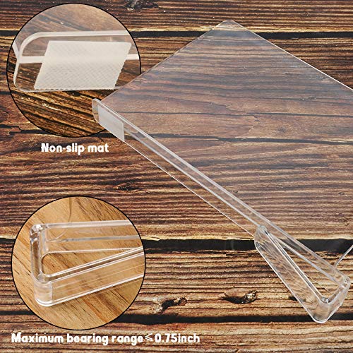 Hmdivor Clear Acrylic Shelf Dividers, Closets Shelf And Closet Separator For Organization In Bedroom, Kitchen And Office Shelves (8 Pack) #TOP3