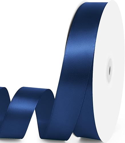 Miniatura 104 de Cinta de satén de 5/8" x 100 yardas - Cinta de seda naranja otoñal con carrete - Ideal para envolver regalos, ramos florales, manualidades