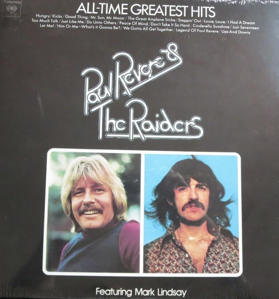 Paul Revere & The Raiders ‎– All-Time Greatest Hits