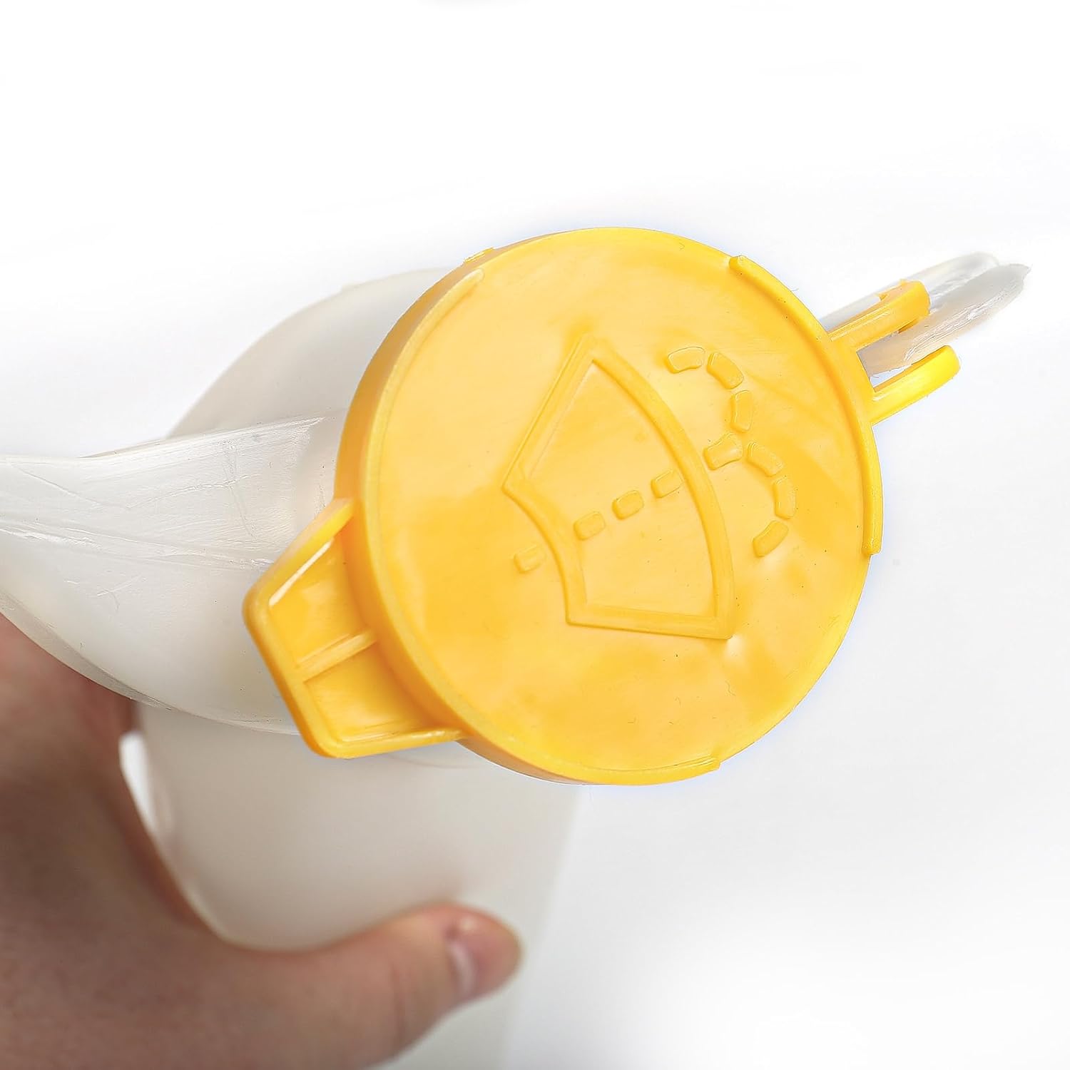 Washer Fluid Reservoir Compatible with Dodge Durango/Jeep Grand Cherokee 2011-2022, Jeep Grand Cherokee WK 2022 Windshield Washer Tank with Pump/Cap W/O Headlight Washer Hole 55079365AF