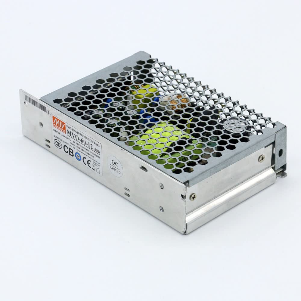Fuente De AlimentacióN Conmutada 100-240V a DC 12V 5A 60W Cambiar la Fuente de alimentación for la Tira Fuentes De AlimentacióN con ConmutacióN