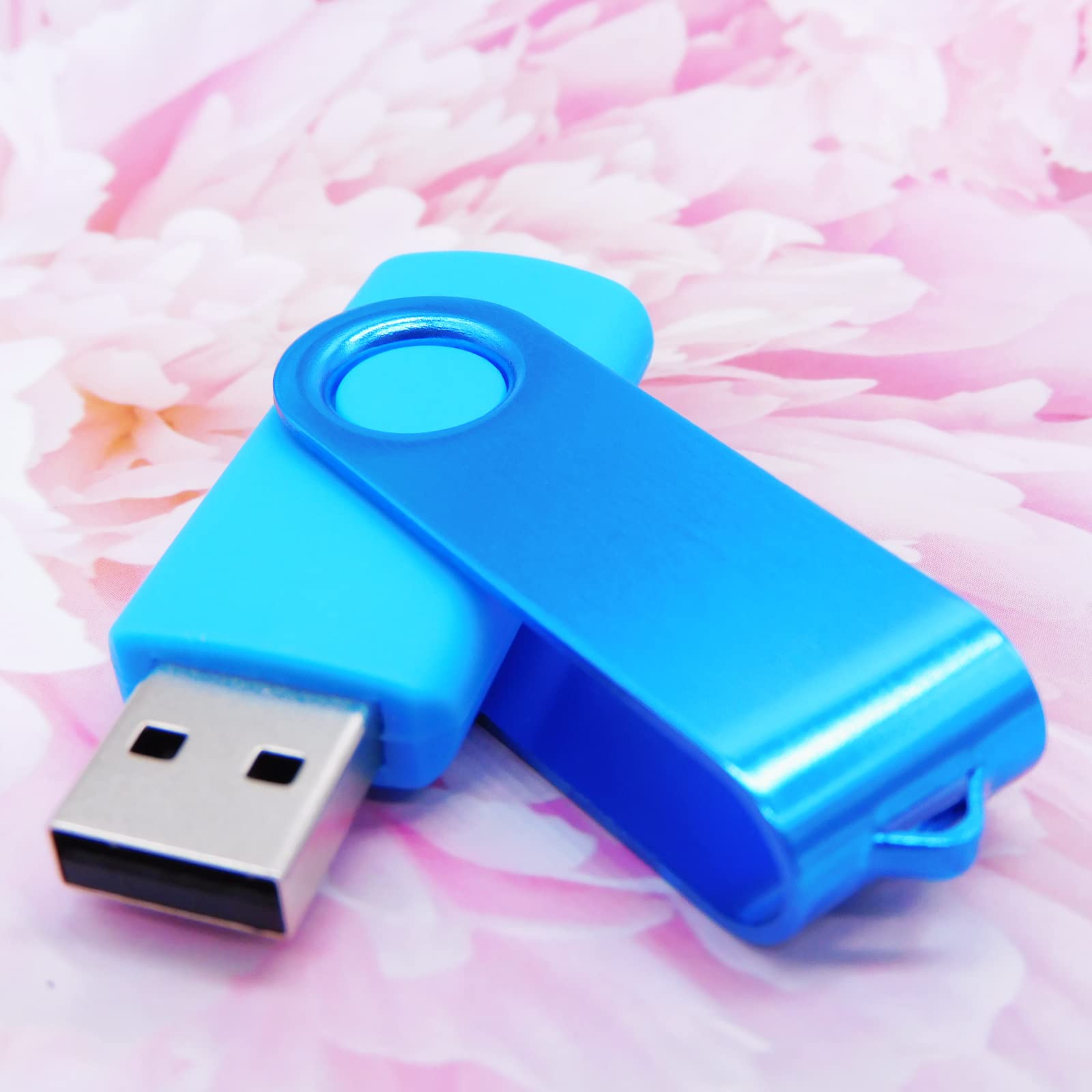 USB-Sticks / USB-Stick, 4 GB, mit Typ-C/OTG-Adapter für Schüler und Studenten, Blau