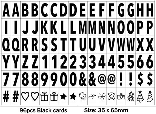MEGA Value Enhanced Light Box Cinema LED Sign | All in ONE Marquee Cinematic A4 Lightbox Set with 181 Letters & Number Emoji Lights + USB Cable | Stylish Light Up Box - For All Occasions
