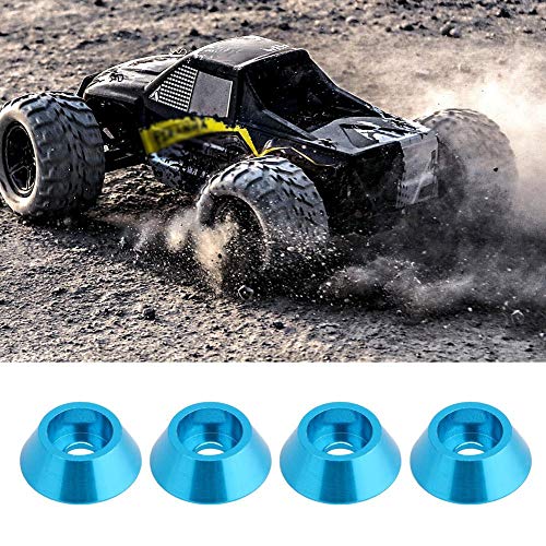 Woyisisi 8Pcs Aluminum Alloy M-4 Cup Head Screw Gasket Fit For Rc 1:10 Beveled Faucet Washers(02) #TOP3