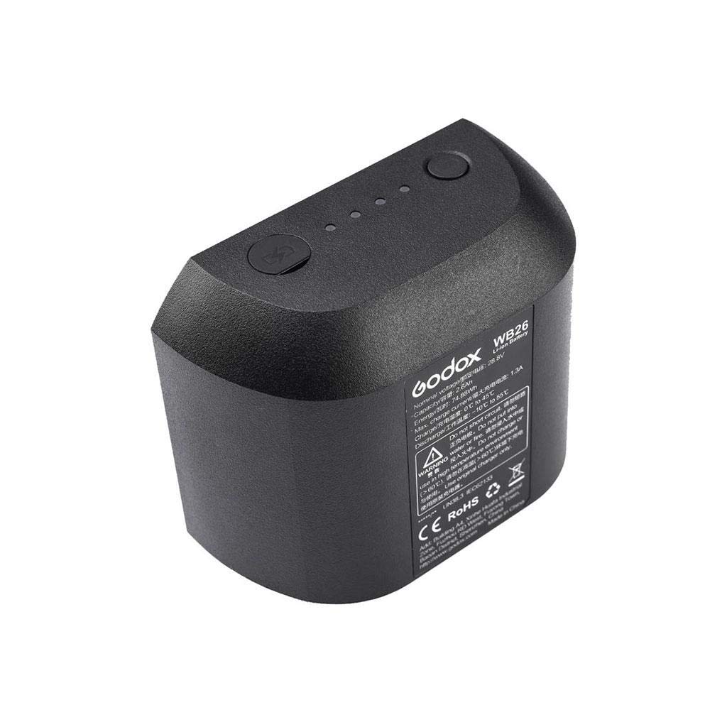 Godox AD600Pro II 600W Outdoor Flash, 40W Style Light, 28.8V 2600mAh Battery, 0.01s - 0.9s Cycle Time, 360 Flash Full Power, 5800±200K CCT (AD600Pro Updated Version
