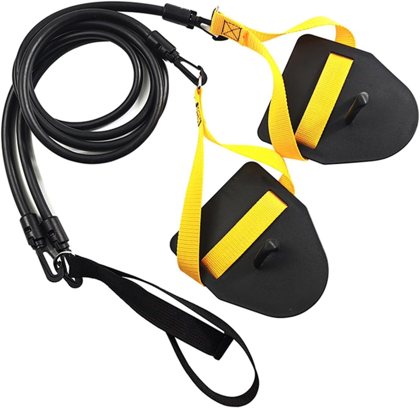 Arm Strength Exercise Swimming Resistance Exercise Bands Set Swimming Arm Strength Trainer Powercord with Paddles