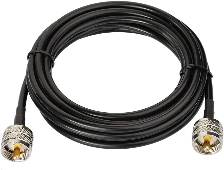 RVT SECURITY Cavo RG59 Coassiale 100 Metri 75 OHM AF Nero CEI 20-22 ANTIFIAMMA COAX RG59