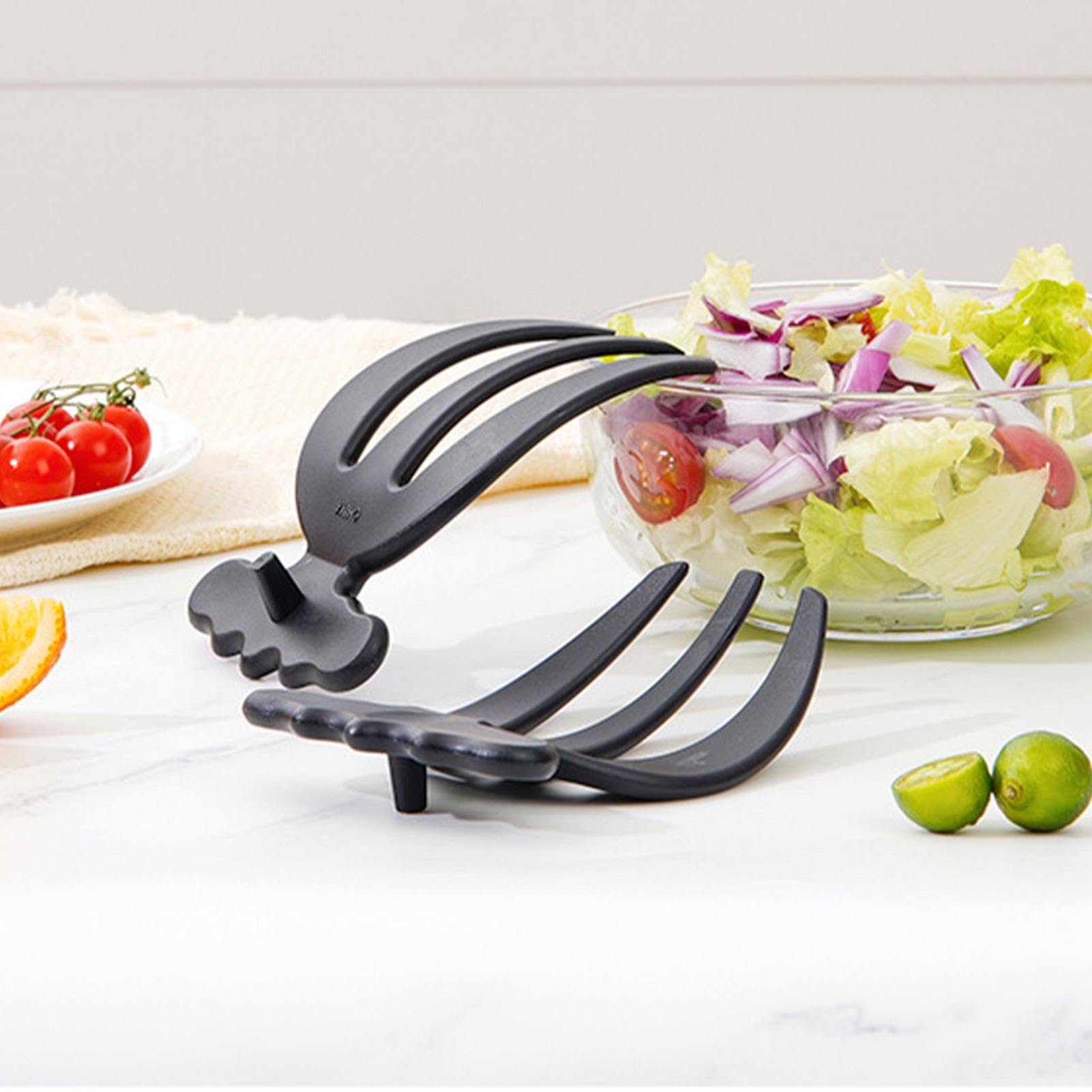 Pinces à Salade 2 Pièces - Ustensiles De Cuisine Polyvalents Pour Mélanger Et Servir