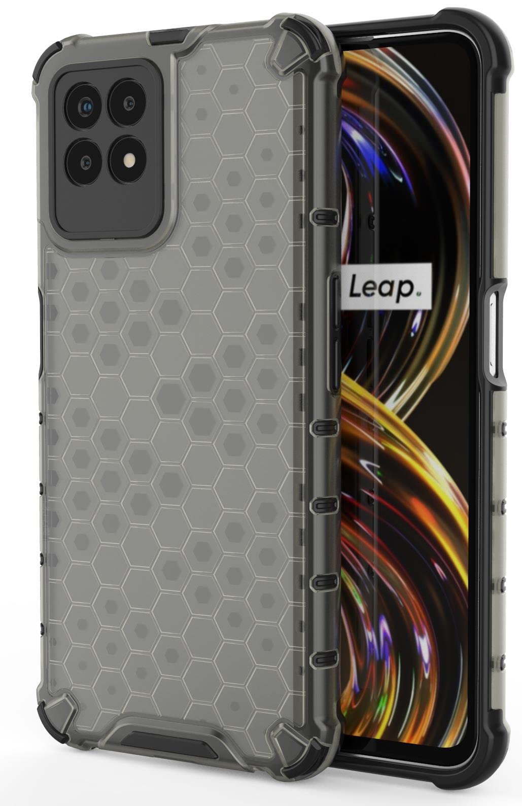 Glasgow Back Case Cover Designed for Realme 8i / Realme Narzo 50 - Black (B09YRLRYTV) Amazon Price History, Amazon Price Tracker
