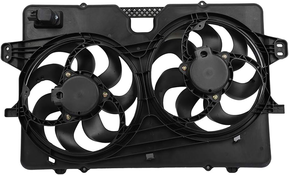 Cooling Fan 2009-2012 for Ford Escape Limited 2.5L 2008 for Ford Escape XLS 2.3L 621395 621800 67400948 Driver Passenger Side/LH RH Cooling Fans Assembly