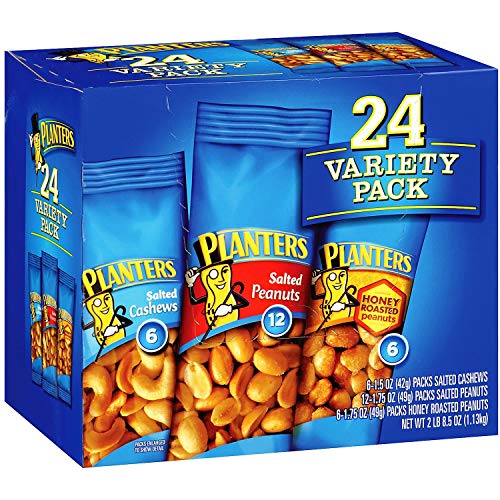 Planters Nut 24 Count-Variety Pack, 2 Lb 8.5 Ounce carrier to shipping international usps, ups, fedex, dhl, 14-28 Day By Dragon Shopping