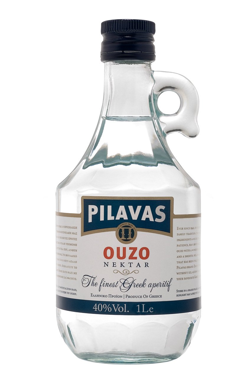 Ouzo Nektar Pilavas 1 Liter Karaffe