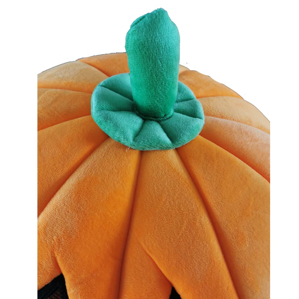 Halloween Plüsch Kürbis Kopf Maske Maskottchen Kostüme Erwachsene Cartoon Kostüme Gelb