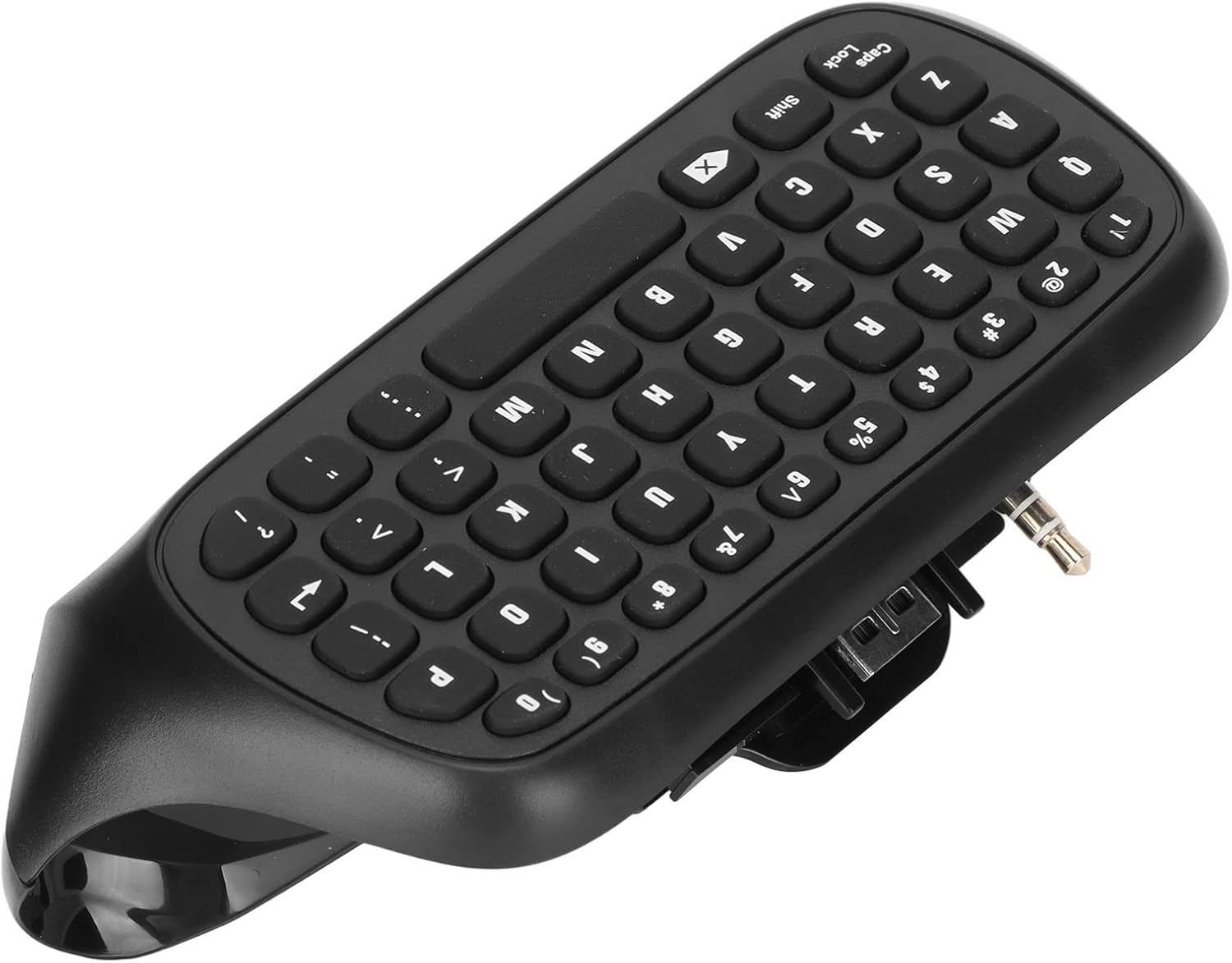 GOWENIC Game Controller Keyboard with Sound and Headset Jack for Series X and S (Black) (Black) Thumbnail