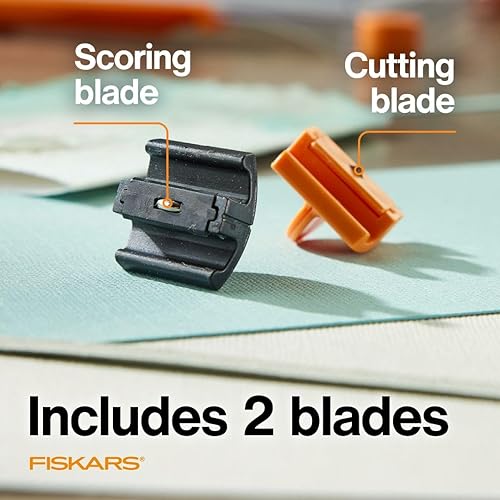Miniatura 3 de Fiskars TripleTrack de alto perfil - cuchillos de repuesto, estilo I (01-001555J)