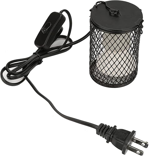 Tbest Chicken Coop Heater, Safer Than Brooder Lamps 100W Infrared Ceramic Emitter Heat Light Bulb Lamp Pet Reptile Brooder (Black)