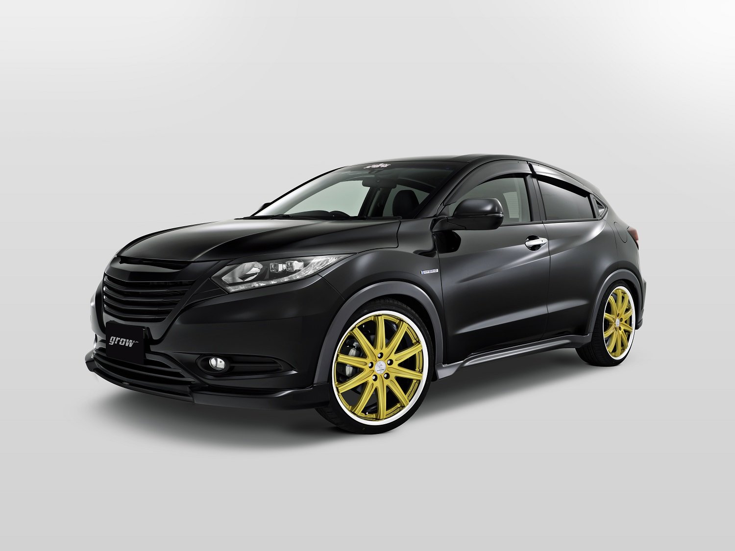 Amazon | RU1～4 ヴェゼル フロントグリル エアロ 塗装済み(単色