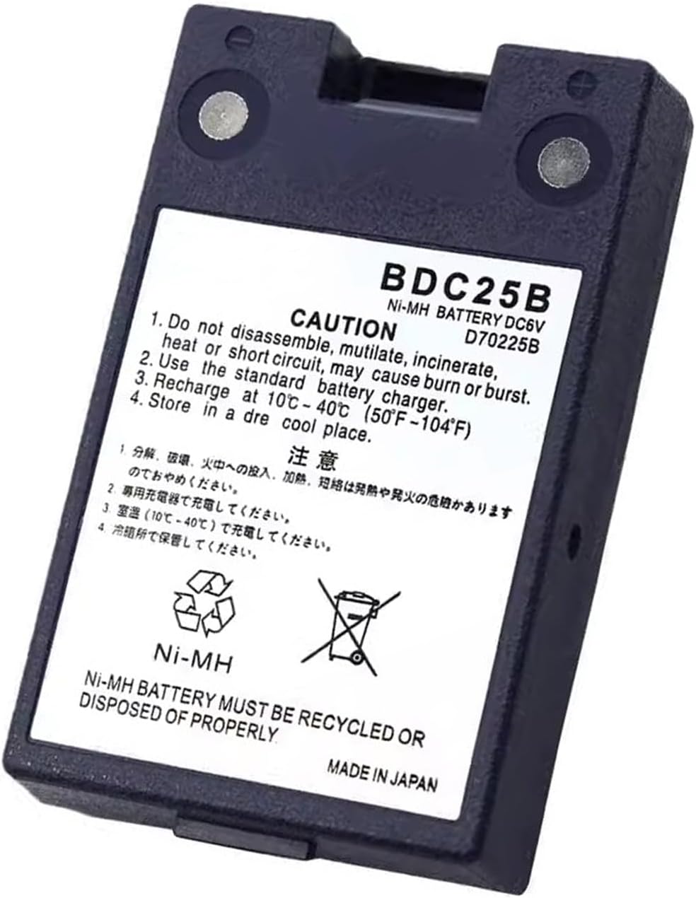 1 Pack 2700mAh 6V BDC25B BDC-25 BDC25A Replacement Battery for SOKKIA Total Stations