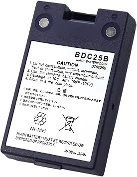 1 Pack 2700mAh 6V BDC25B BDC-25 BDC25A Replacement Battery for SOKKIA Total Stations