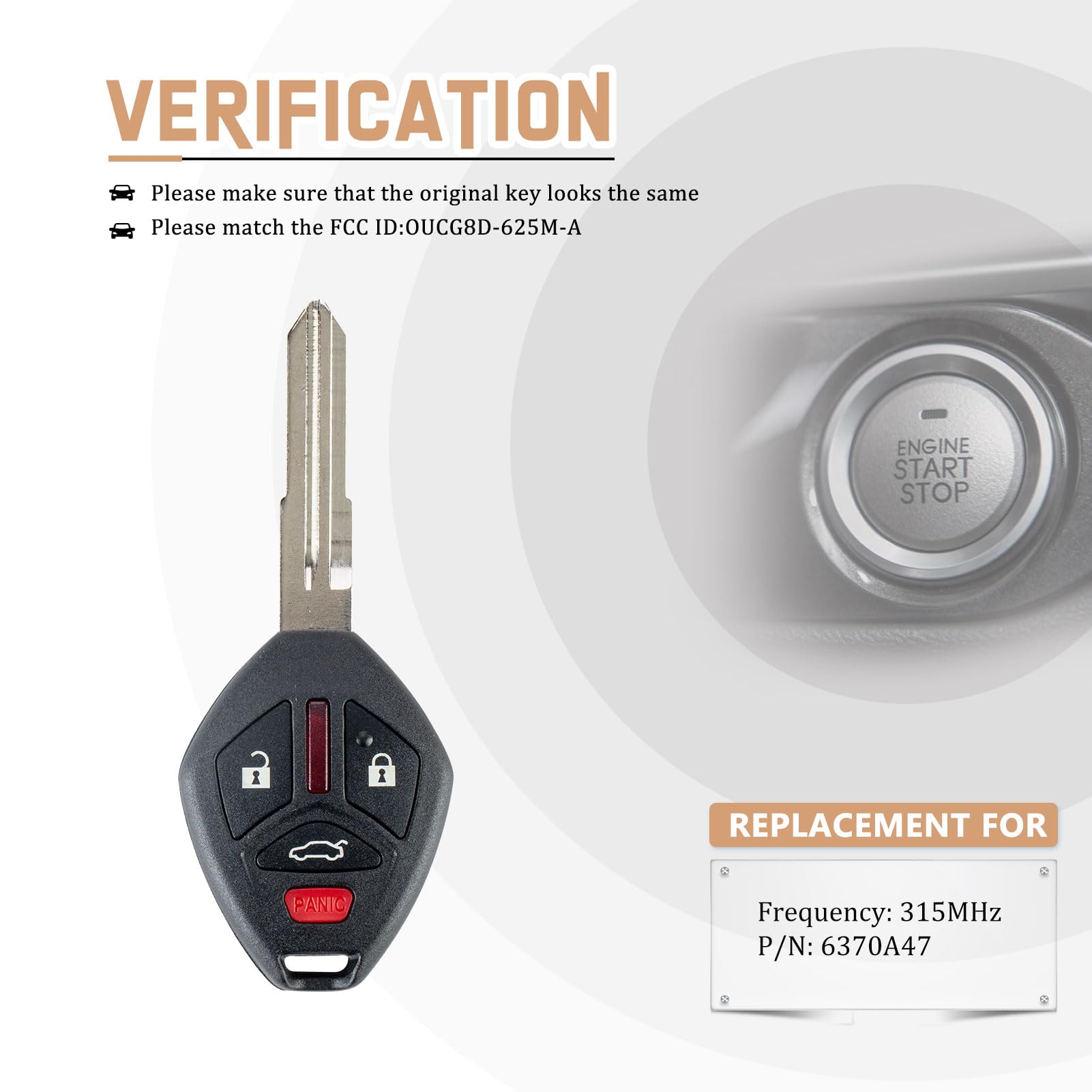 Amazon.com: USAKeys Remote Head Key Replacement for 2008