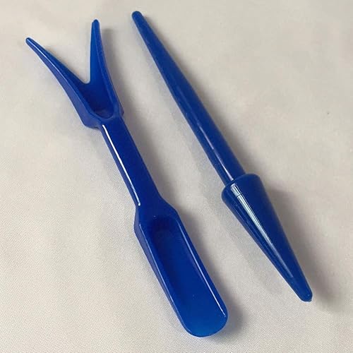 Miniatura 5 de DOITOOL 10 herramientas de trasplante de jardín Widger y 10 piezas de jardín Dibber para plantar y trasplantar para balcón (color al azar)