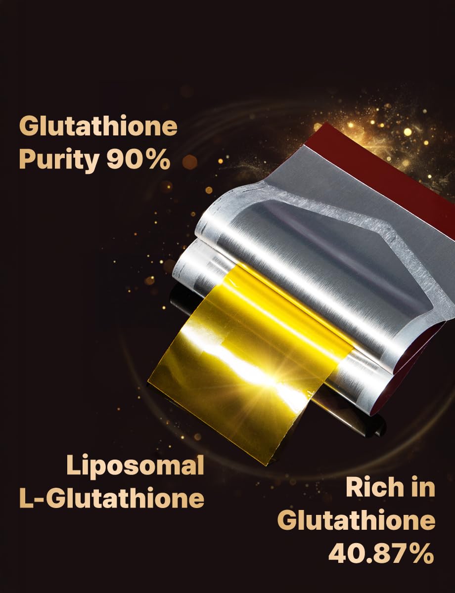 Liposomal Glutathione Ever Film(367mg, 30Strips) – Glutathione Strips, Enhanced-Absorption