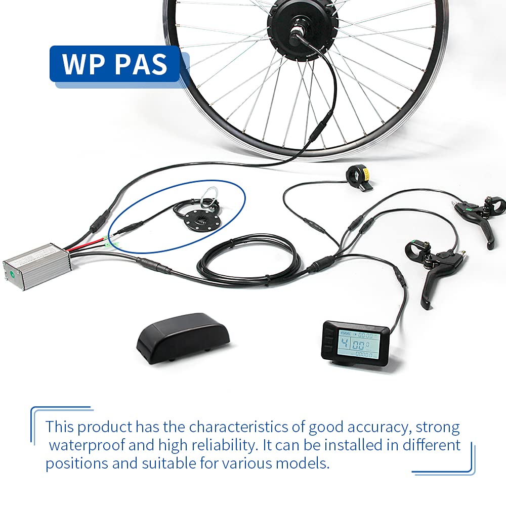 Capteur D'assistance Pédalier Pour Vélo électrique - 8 Aimants - Compatible 36V/48V - Installation Facile - 7