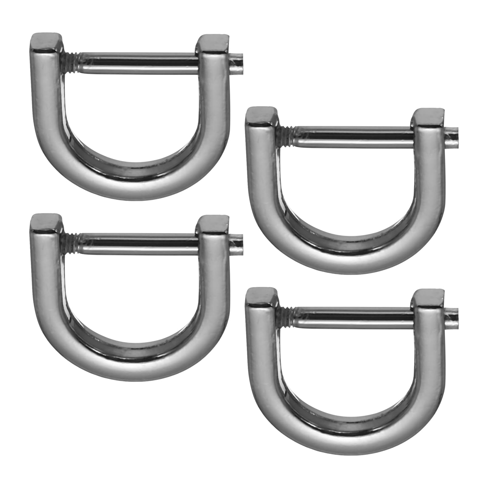 PATIKIL 9/16" D-Rings Screw in Shackle