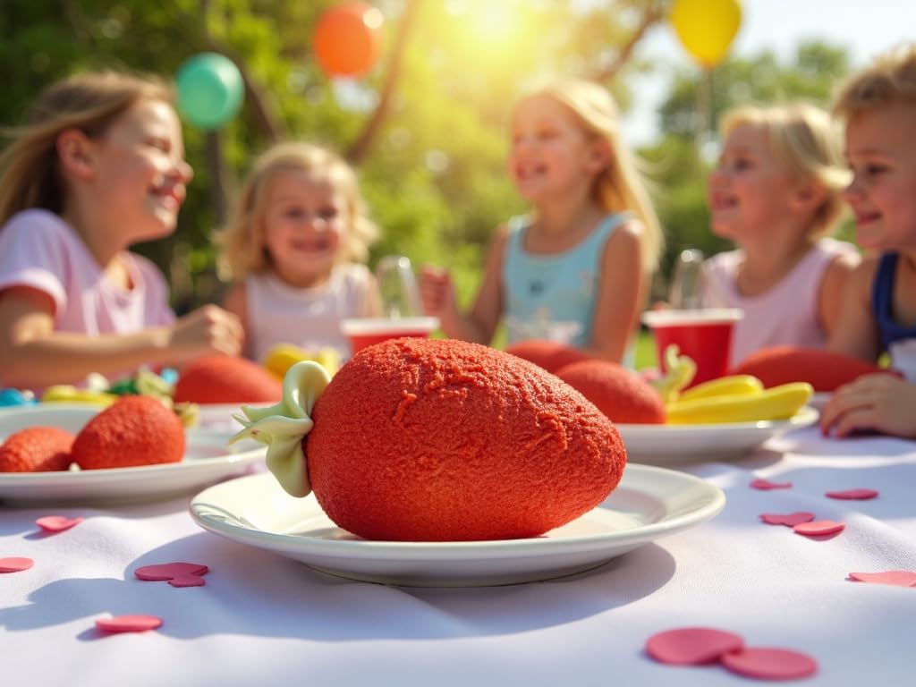 Mellow Mellow Géant Fraises Fruits Caoutchouc Marsh Mallows Mousse Sucre 40 Pièces 720g