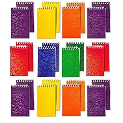 Kicko Mini Spiral Prism Notepads - 2.25 X 3.5 Inches