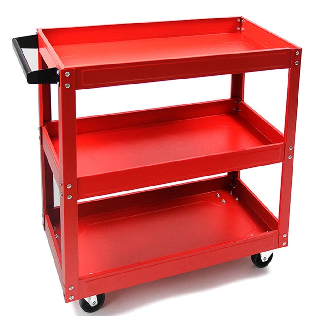 Chariot à outils étagères 3 couches pour atelier de réparation