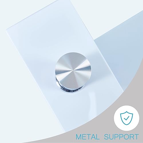 Miniatura 3 de Living Room Rectangle Coffee Table, Tea Table Suitable for Waiting Room, Modern Side Coffee Table with Wooden Leg, Glass Tabletop with Lower Shelf,