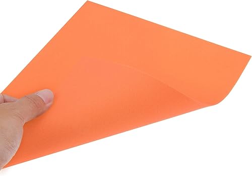 Miniatura 4 de uxcell Hojas de espuma EVA naranja de 11 x 8 pulgadas, 0.067 in de grosor para manualidades y proyectos de bricolaje, 12 unidades