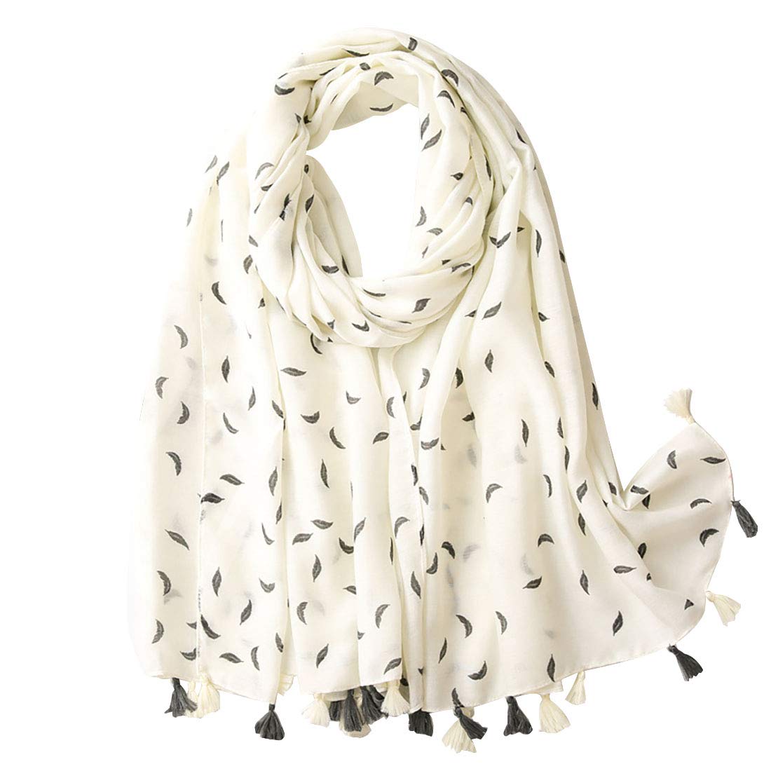 FAIRYGATE Oversized Scarf Women's Scarves & Wraps with Tassels Soft Stole Neck Headscarf Stole Ladies Scarfs Gifts Shawls and Wraps 24225