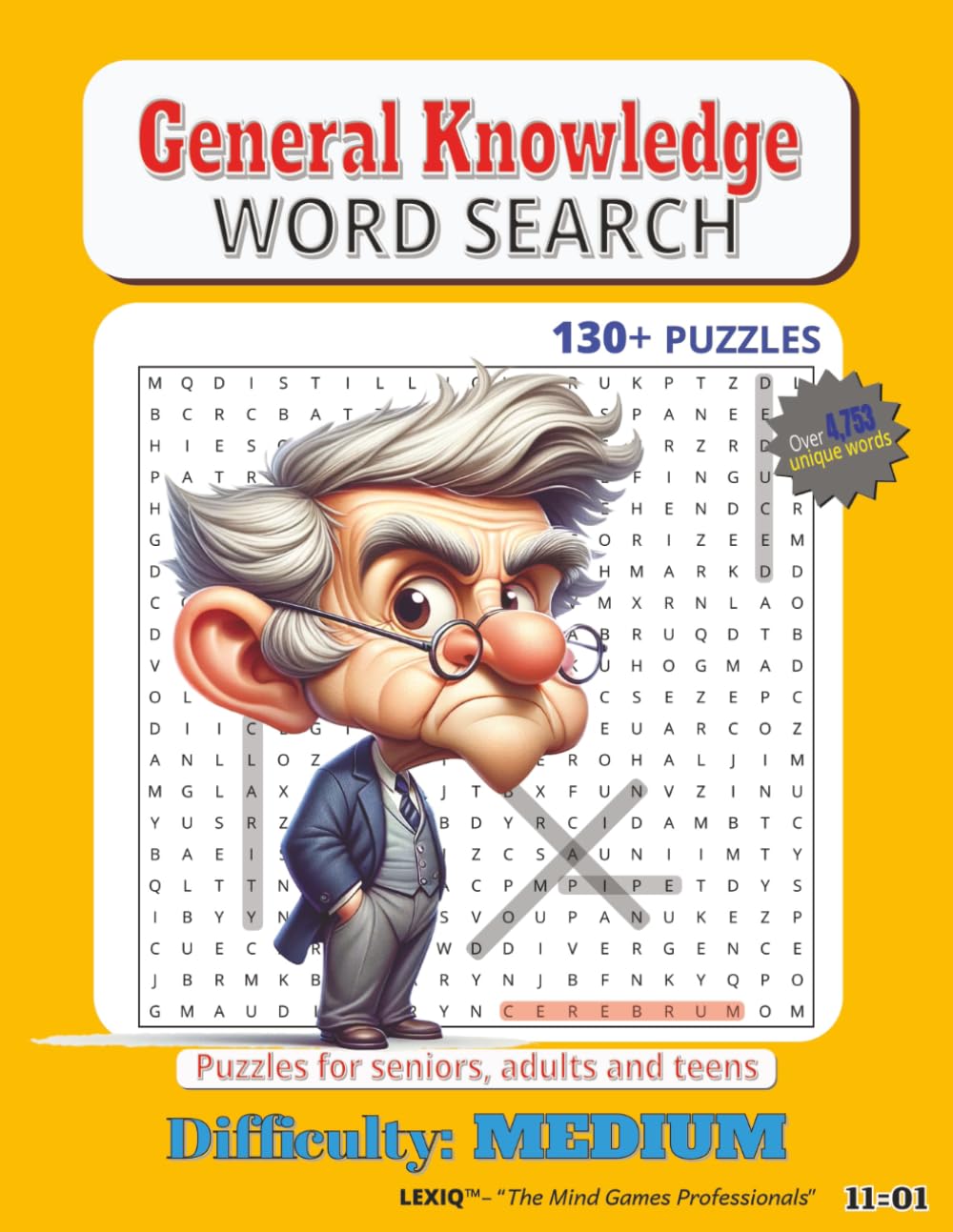 GENERAL KNOWLEDGE WORD SEARCH PUZZLE: General Knowledge Word Searches in Easy-to-Read Print: Vocabulary Builders, Memory Practice & Cognitive Words I ... – Great for Holidays, Vacations & Relaxation