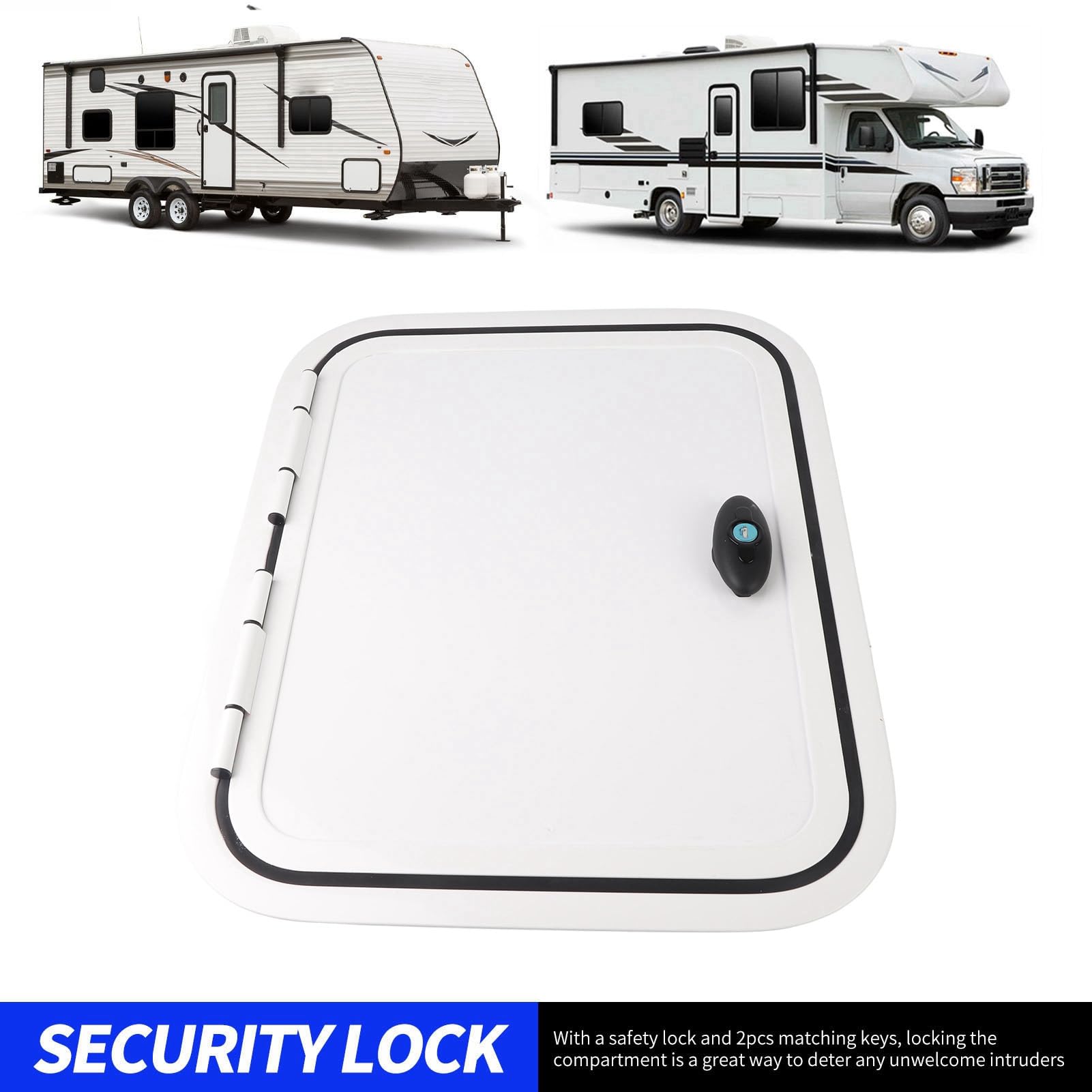 Cerradura De Puerta De Entrada Para Autocaravana, Pestillo D | Cuotas Sin Interés