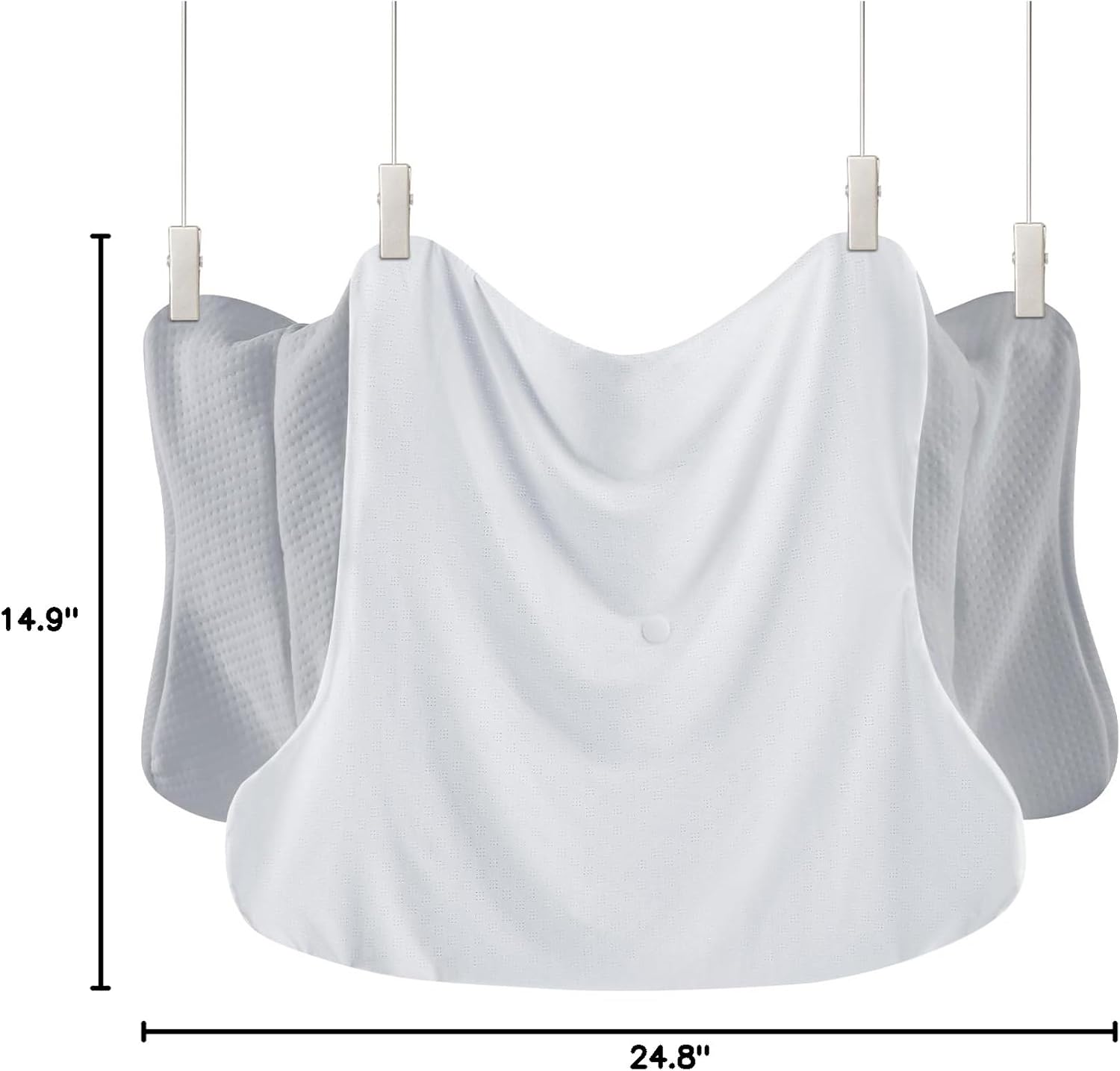 DONAMA Comfortable and Breathable Pillowcase for Cervical Pillow JK79 (Only for Queen Size)