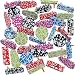 Fun Express - Metal Noisemaker Asst (50pc) for Party - Toys - Assortments - 50Pc Assortments - Party - 50 Pieces