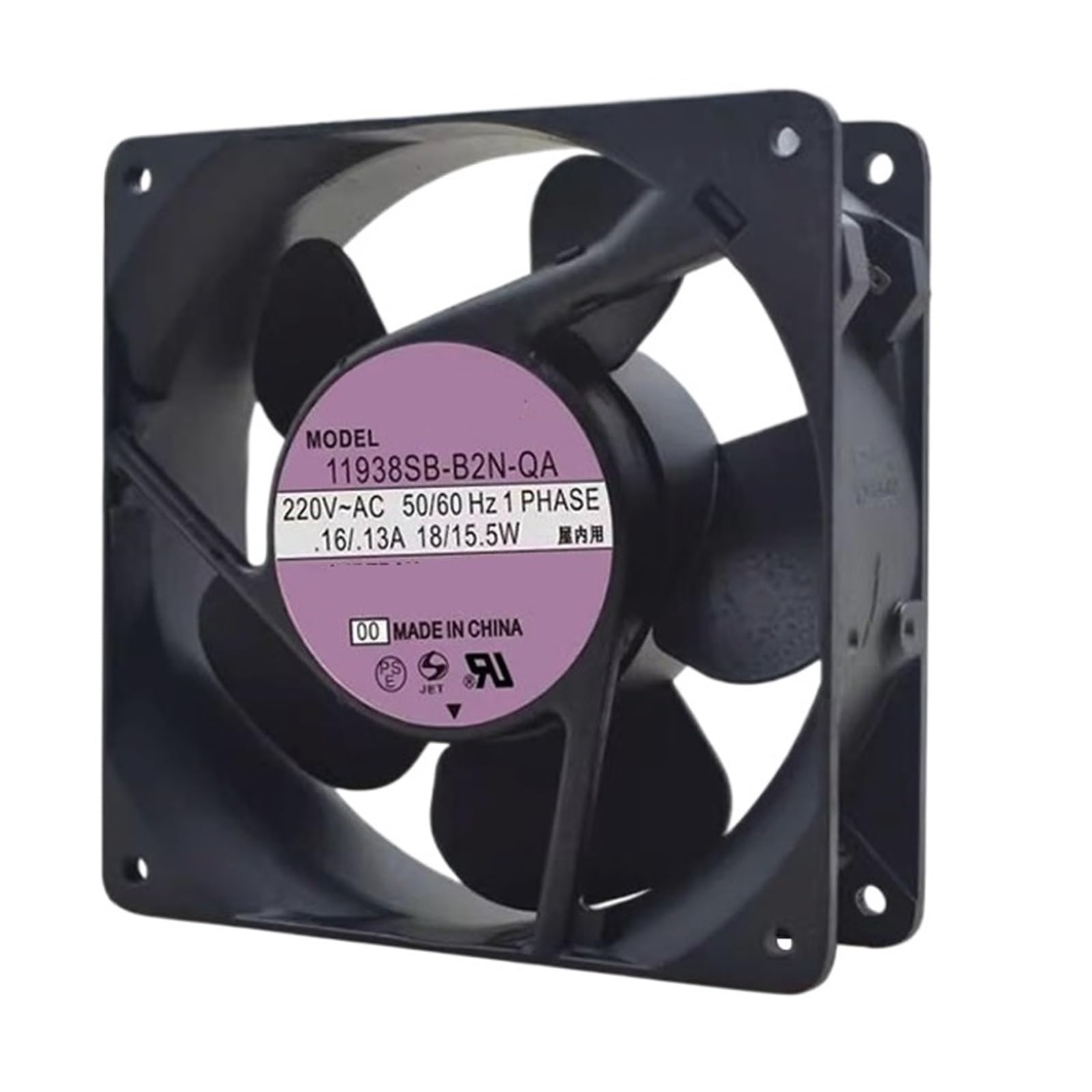 11938MB-B2N-QA AC 220 V 18/15,5 W 12038 120 x 120 x 38 mm wentylator 12 cm