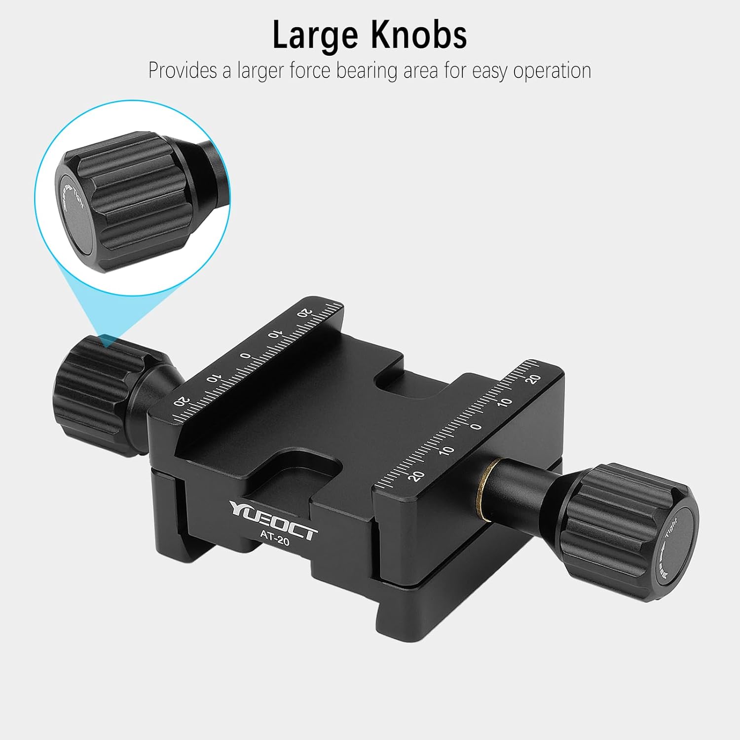 Telescope Mount Dual Dovetail Saddle Clamp for Vixen V Series Dovetail Plate Handle Bar Astronomical OTA Equatorial Head, Female to Female Adapter Base, Support Drop-in Mounting