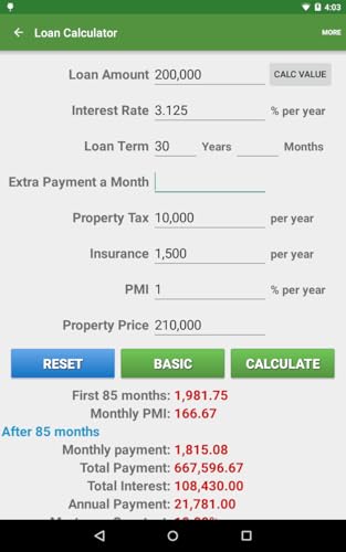 Financial Calculators