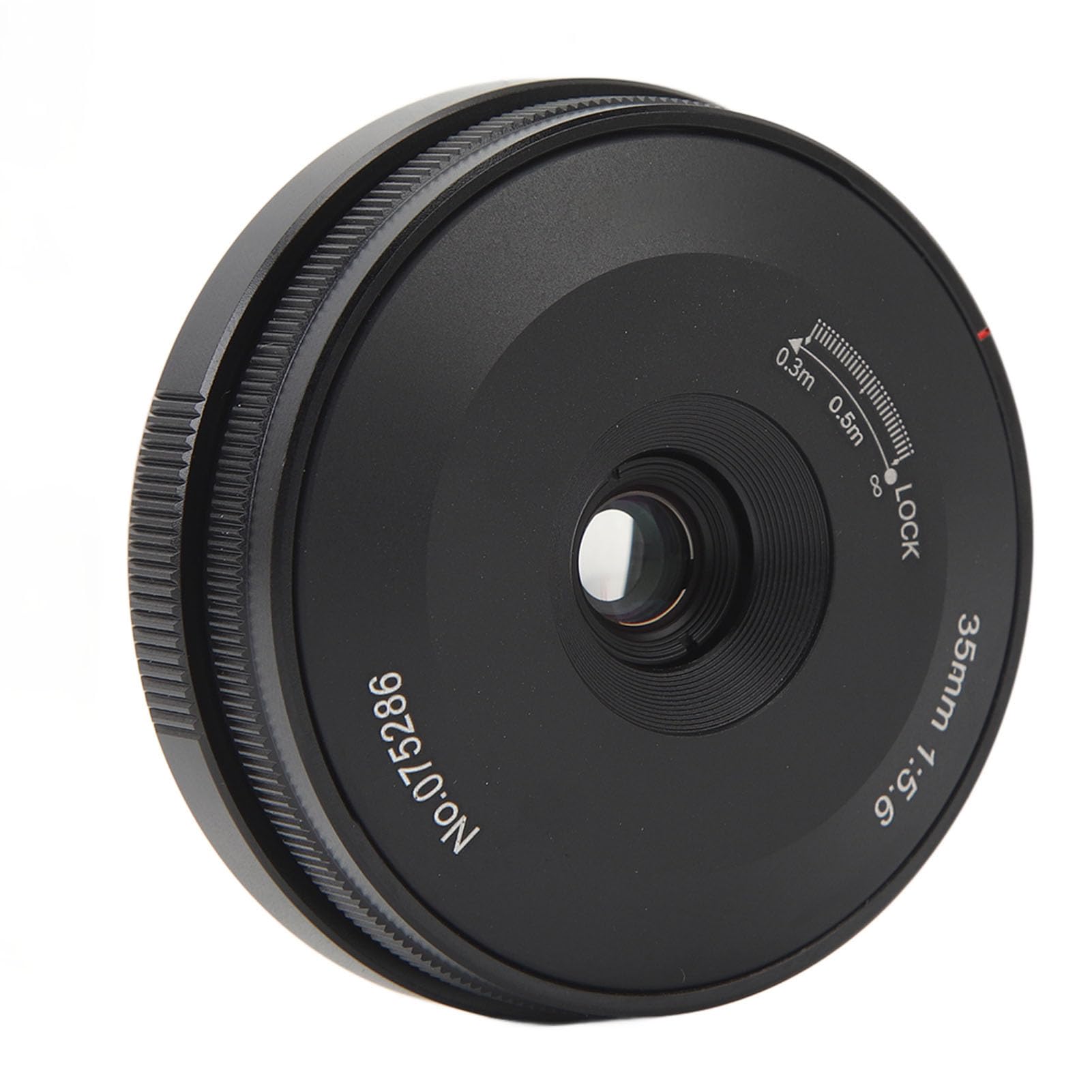 Lente Ultrafina de Enfoque Manual de Fotograma Completo F5.6 de 35 Mm para Cámaras con Montura L 4 Grupos 5 Elementos Fotograma Completo Pancake Street Fotografía Humana Lente de