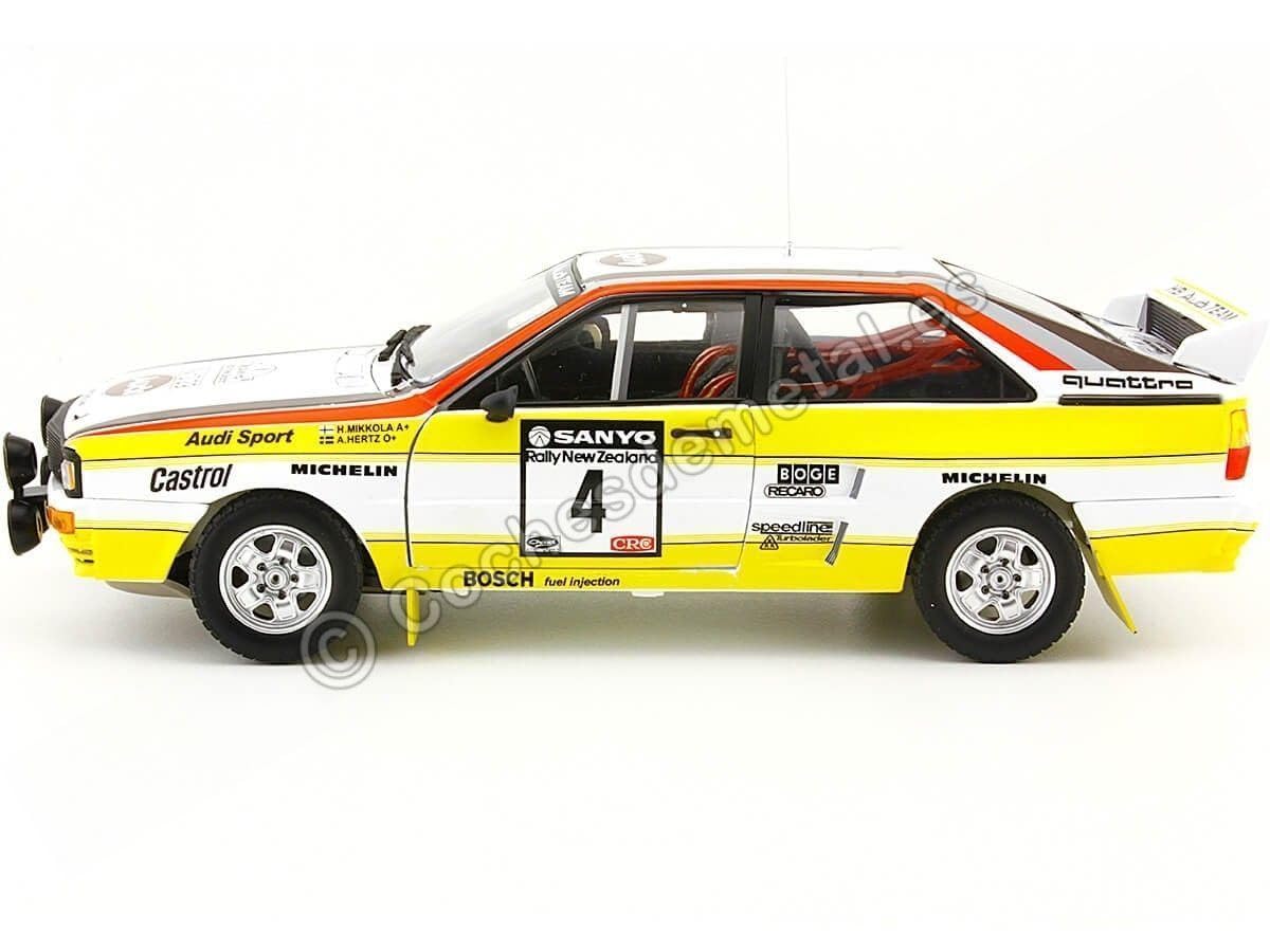 audi quattro a2 n.5 circuit des ardennes 1986 j.bosch-s.bond