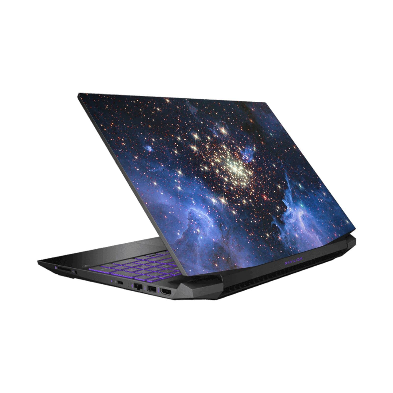 Autocollant vinyle HP Pavilion 15-dk0047TX peau espace PC - 7