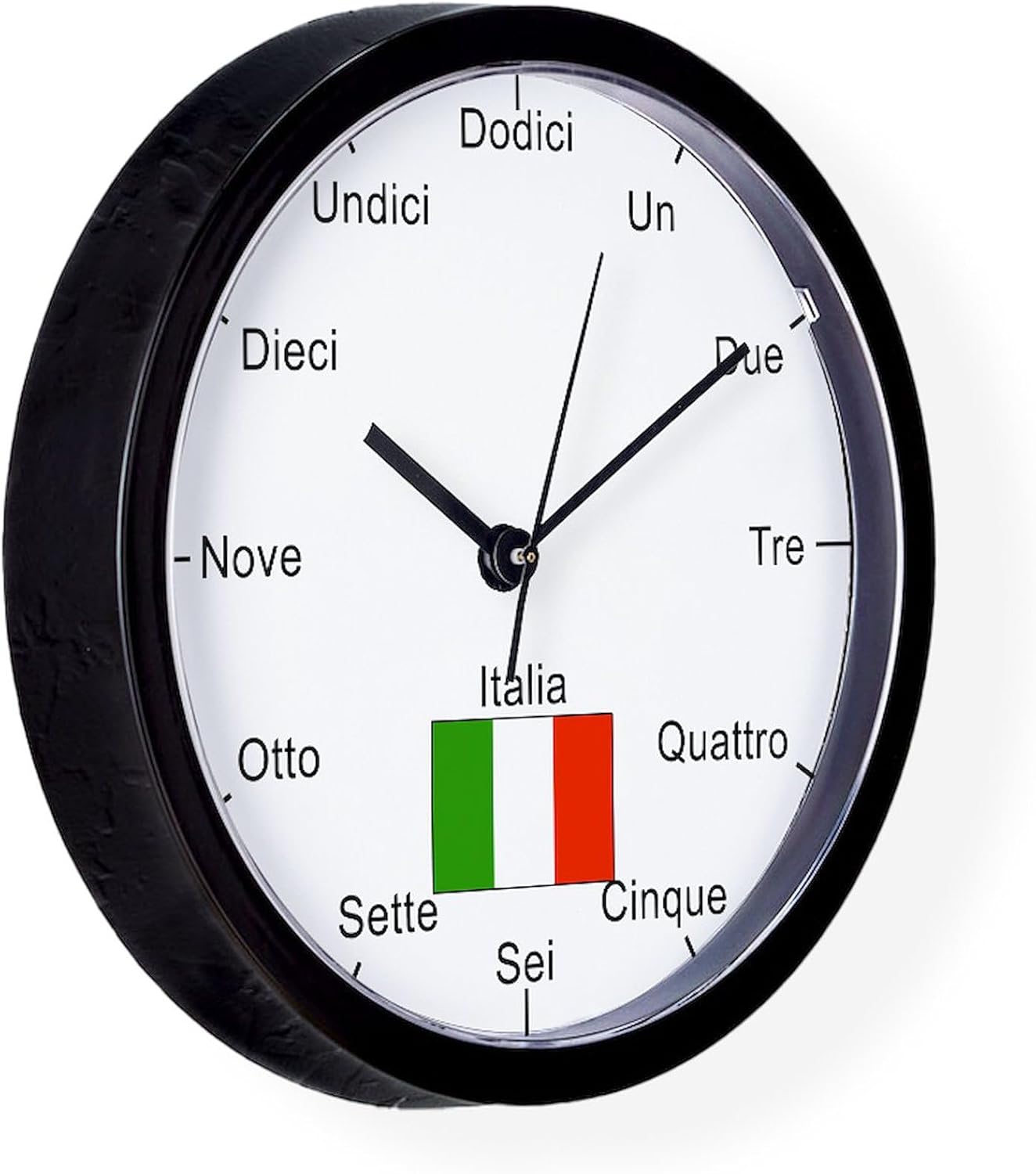 CafePress Italian Language 10" Wall Clock for Livingroom, Kitchen, or Office