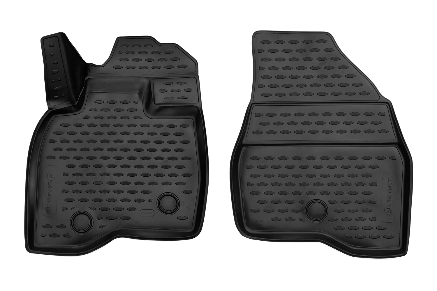 ELEMENT Alfombrillas 3D para ŠKODA Karoq 2017- | Familiar | Europa | Sin Caja Asiento | 4 Piezas — view 136