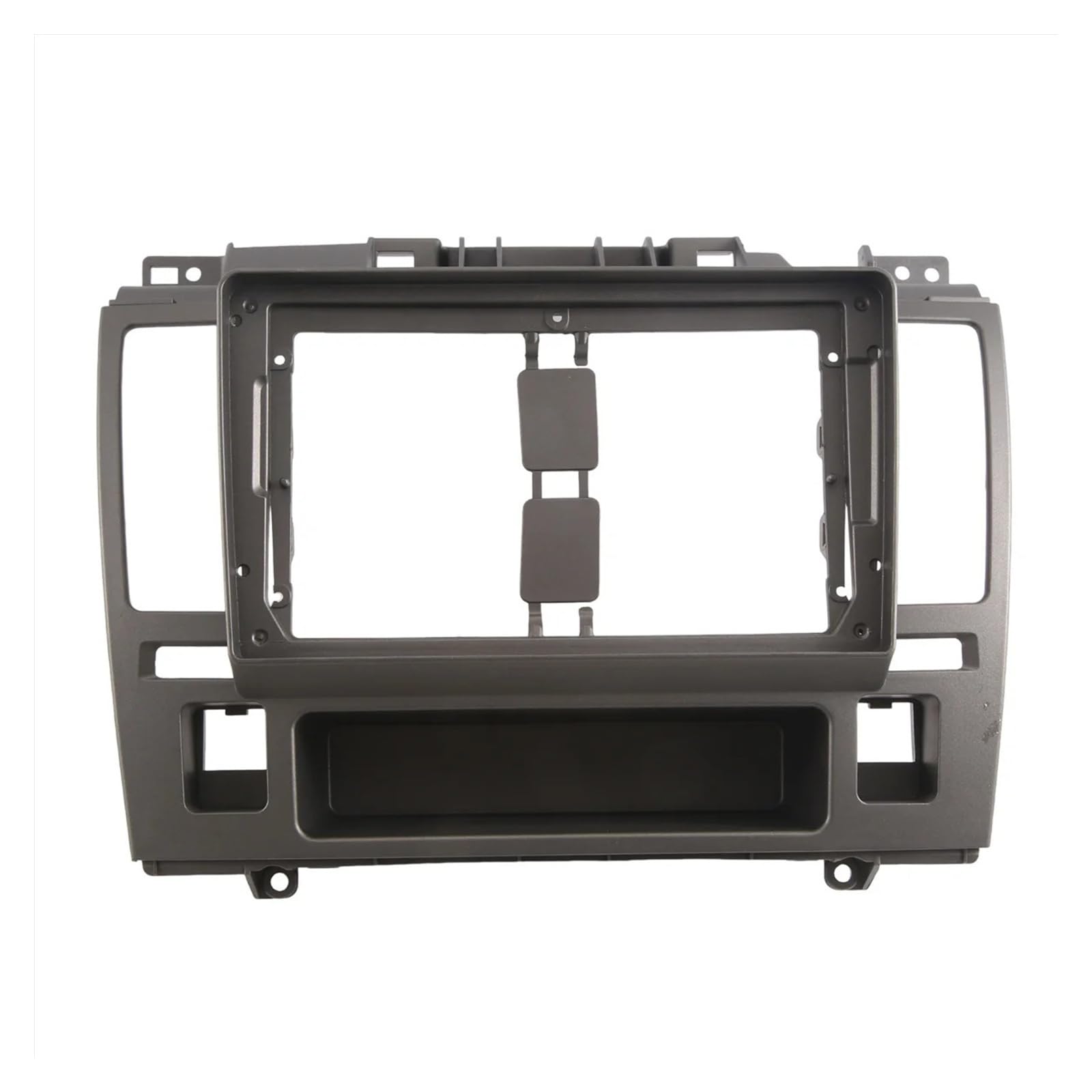 Mascherina Autoradio Cornice Stereo Cruscotto Automobile Dvd 9 Pollici 2Din Audio Fascia Trim Panel Stereo Lettore Android Cornice Navigazione per Nissan per Tiida 2004-2011